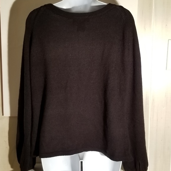 NWOT bead-embellished sweater - Picture 3 of 4